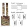 KRYDEX Tactical 5.56 .223mm Magazine Pouch Single M4 Rifle Magazine Pouch Holder Compatible Belt & MOLLE Hunting Accessories